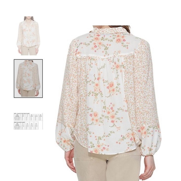 Dex orange blossom blouse. - Picture 3 of 4